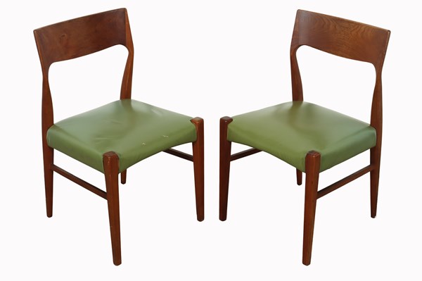 Lot 37 - PAIR OF DINING CHAIRS