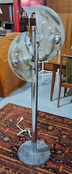 Lot 390 - ART GLASS STANDARD LAMP