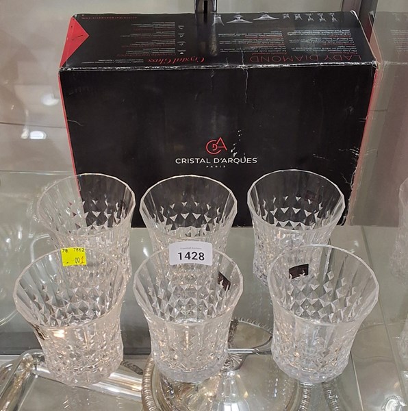 Lot 1428 - SET OF GLASSES