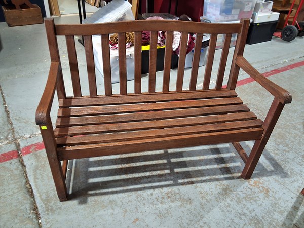 Lot 416 - GARDEN BENCH