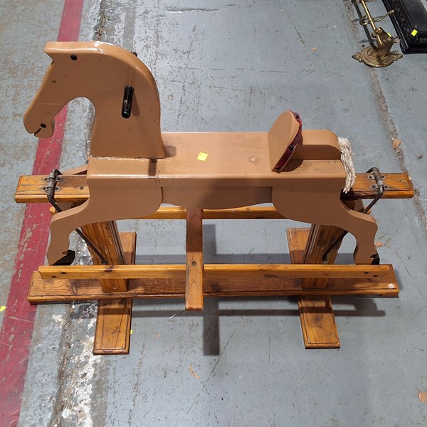 Lot 364 - ROCKING HORSE
