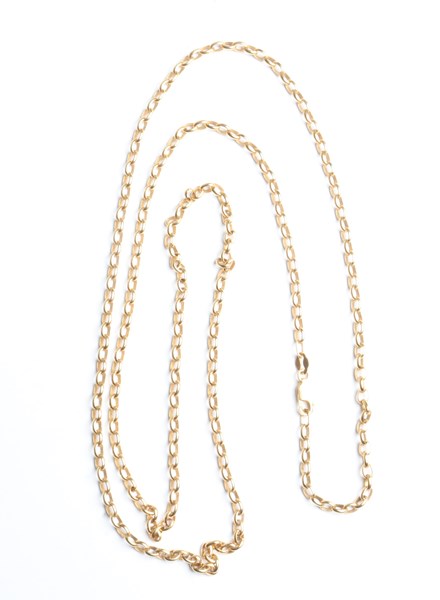 Lot 1016 - GOLD CHAIN