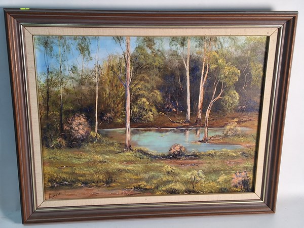 Lot 1148 - BILLABONG SCENE