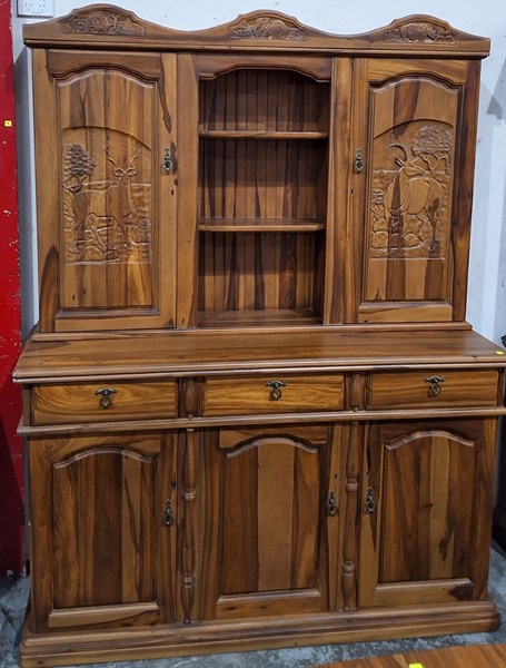 Lot 230 - CARVED DRESSER