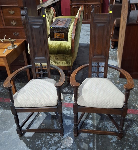Lot 236 - PAIR OF CHAIRS