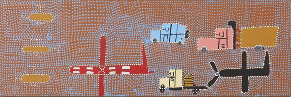 Lot 26 - ERIC BARNEY MUNGI KUMANARA (Australia, Aboriginal, 1973- )