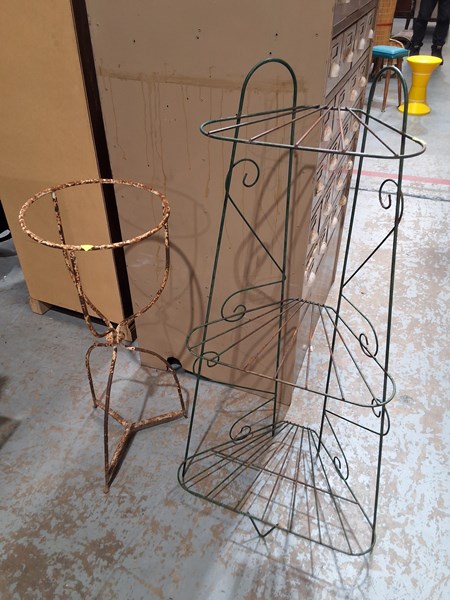 Lot 489 - PLANT STANDS