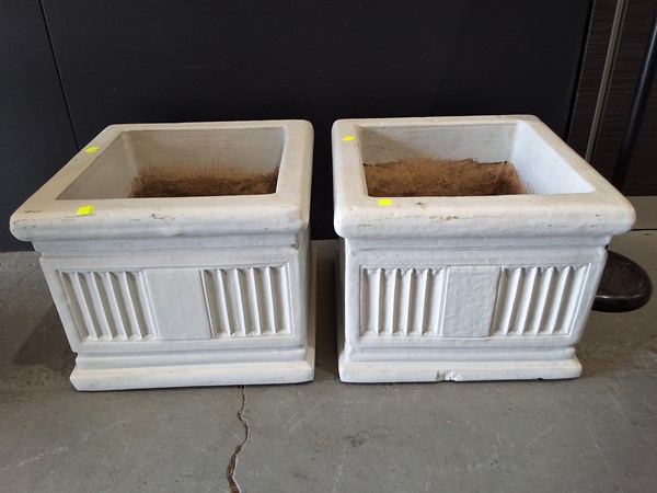 Lot 326 - PAIR OF PLANT POTS