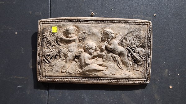 Lot 482 - GARDEN WALL ART