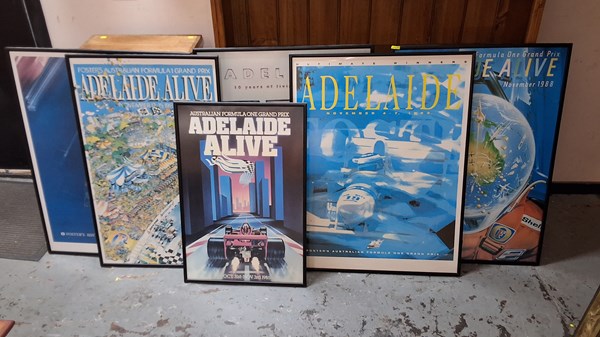Lot 419 - MOTORING POSTERS