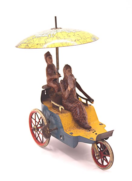 Lot 36 - LEHMANN TIN "AM POL" CAR