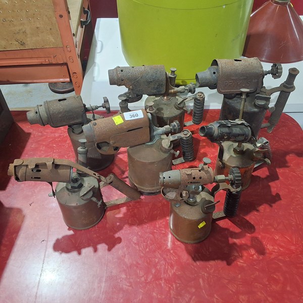 Lot 360 - BLOW TORCHES