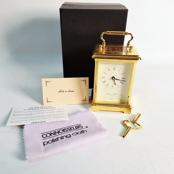 Lot 1029 - CARRIAGE CLOCK