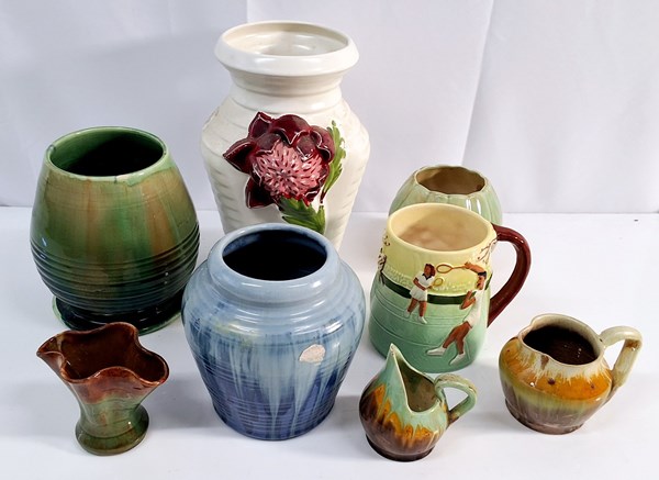 Lot 1417 - ASSORTED POTTERY WARE