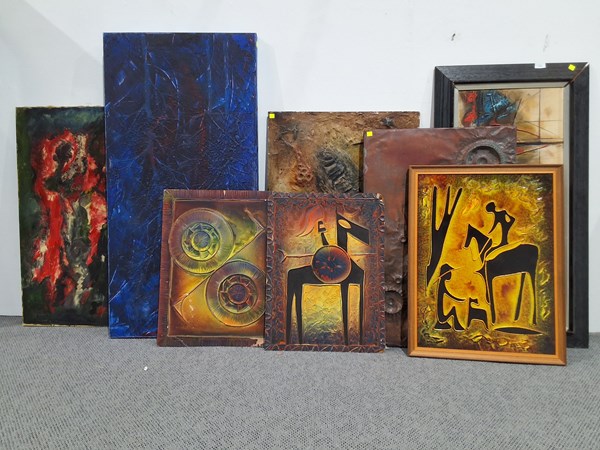 Lot 236 - LARGE COLLECTION OF ARTWORKS