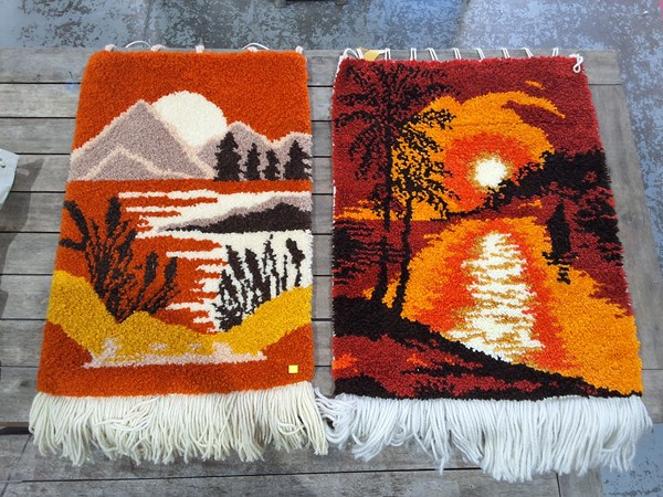 Lot 16 - TWO WALL HANGINGS