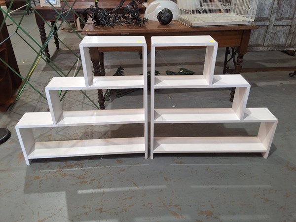 Lot 250 - PAIR OF BOOKSHELVES