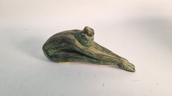 Lot 1298 - BRONZE FIGURE