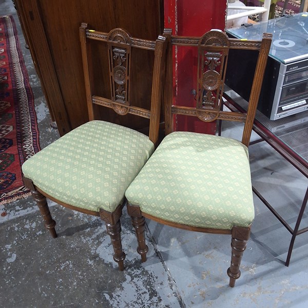 Lot 372 - SIDE CHAIRS