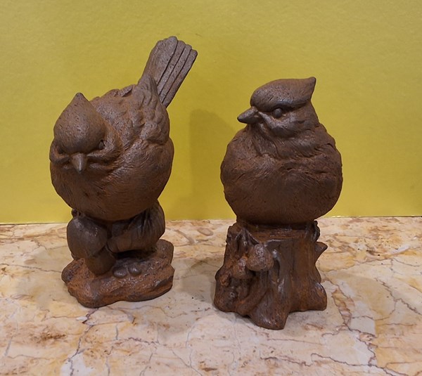 Lot 62 - BIRD ORNAMENTS