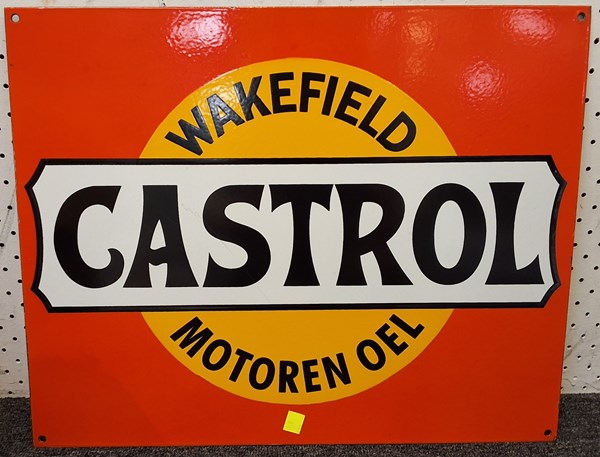 Lot 1088 - VINTAGE STYLE ENAMEL SIGN