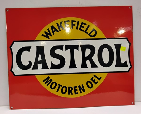 Lot 1317 - ENAMEL SIGN