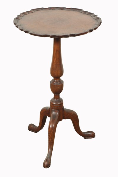 Lot 43 - OAK WINE TABLE