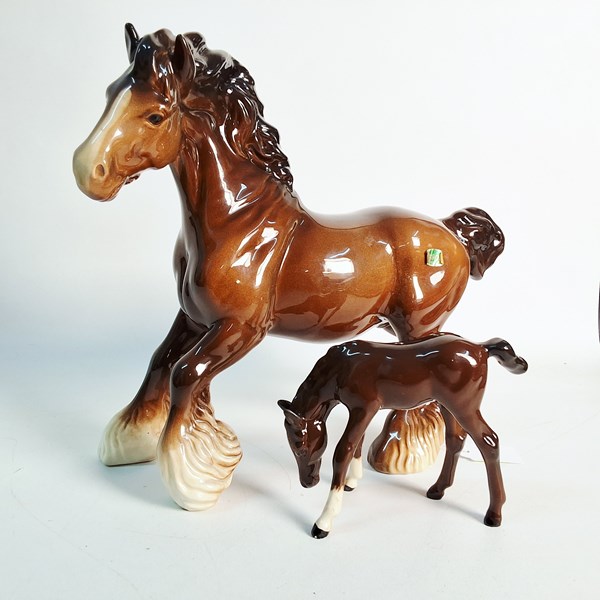 Lot 1306 - BESWICK HORSES