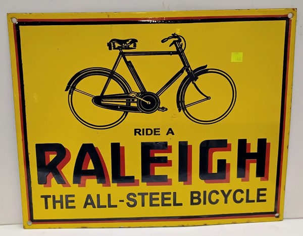 Lot 1318 - ENAMEL SIGN