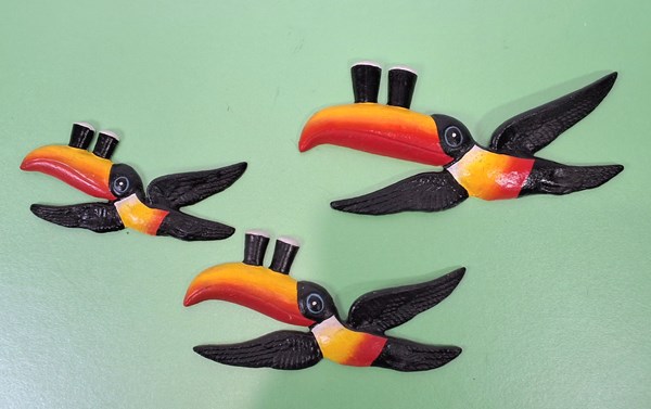 Lot 1309 - WALL BIRDS