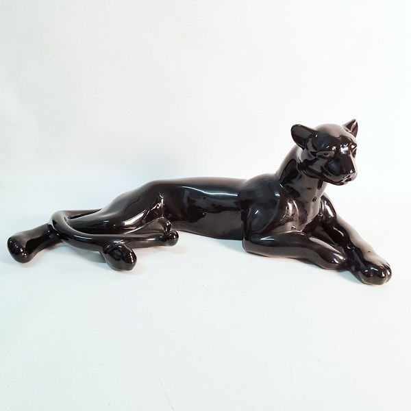 Lot 1307 - PANTHER FIGURE