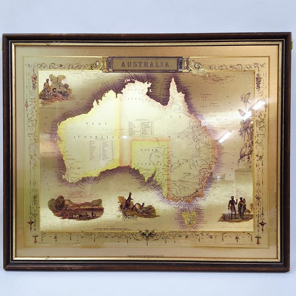 Lot 1134 - MAP OF AUSTRALIA