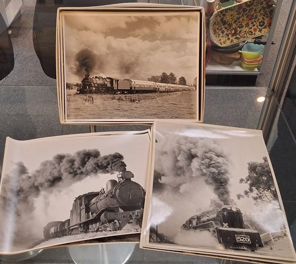 Lot 1155 - RAILWAY PHOTOGRAPHS