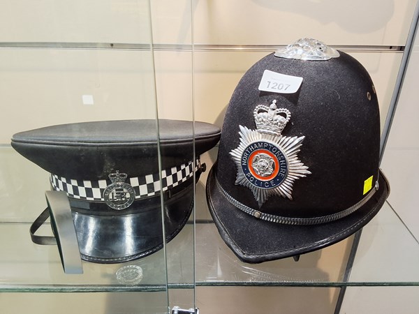 Lot 1207 - POLICE HATS