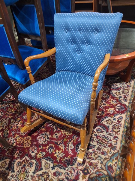 Lot 201 - ROCKING CHAIR