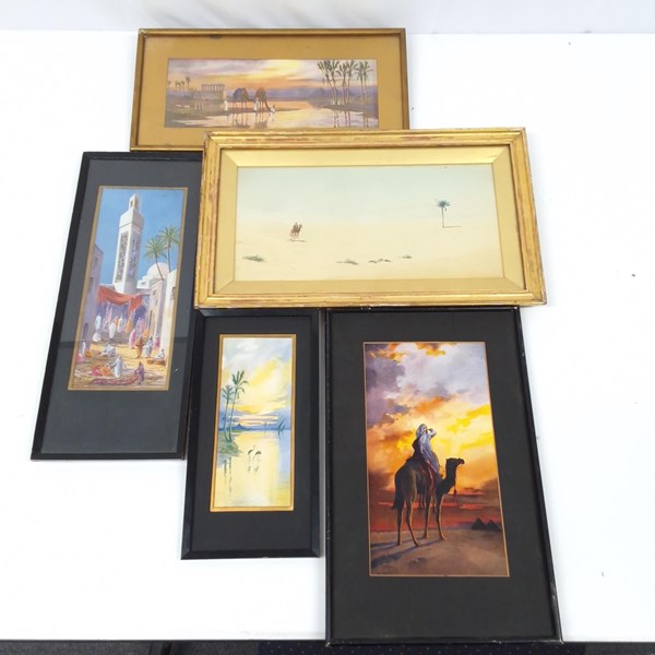 Lot 1282 - COLLECTION OF ARABIAN ARTWORKS