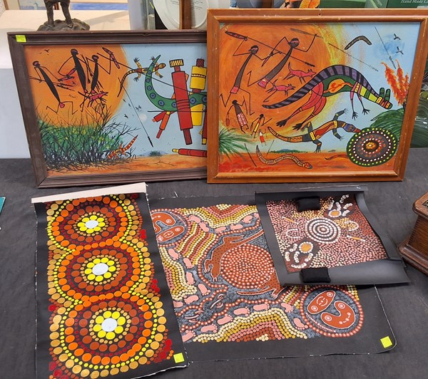Lot 1194 - INDIGENOUS ARTWORKS