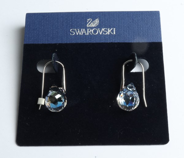 Lot 1050 - SWAROVSKI EARRINGS