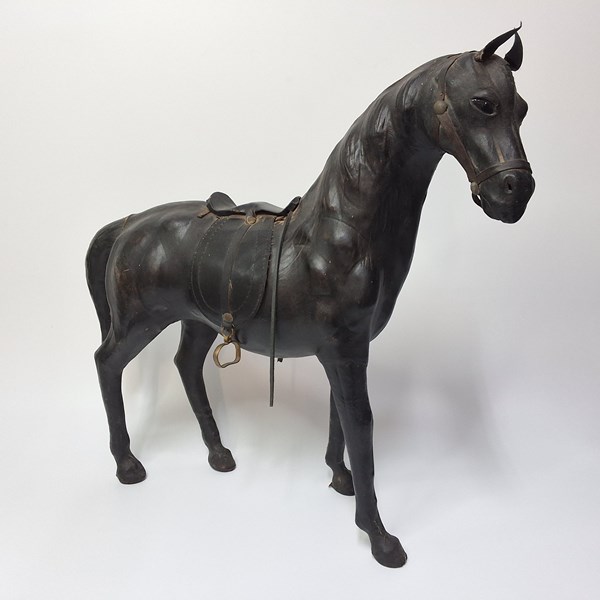 Lot 1281 - LEATHER HORSE