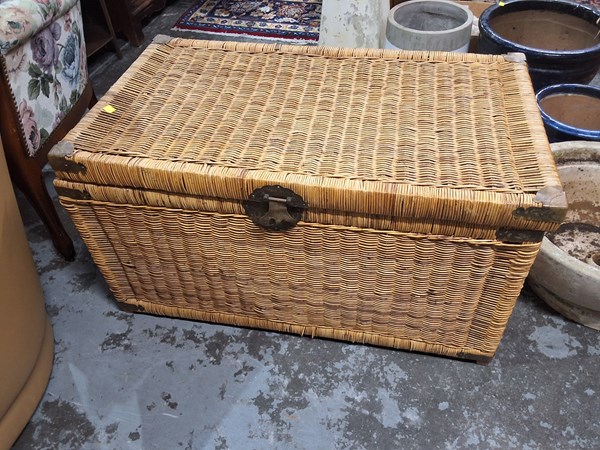 Lot 152 - CANE CHEST
