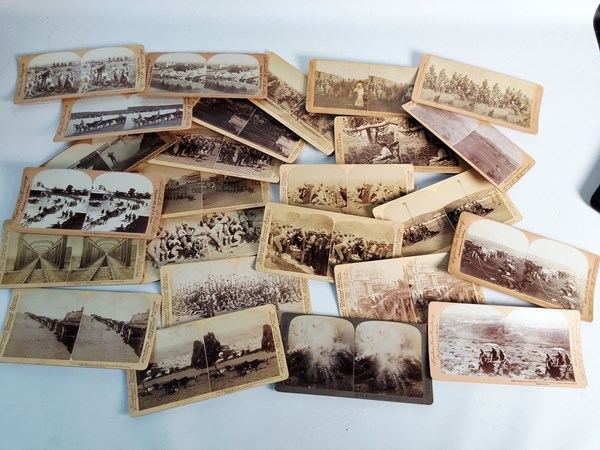 Lot 1152 - STEREOSCOPE CARDS