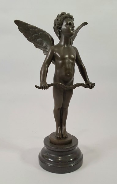 Lot 1038 - BRONZE STATUE