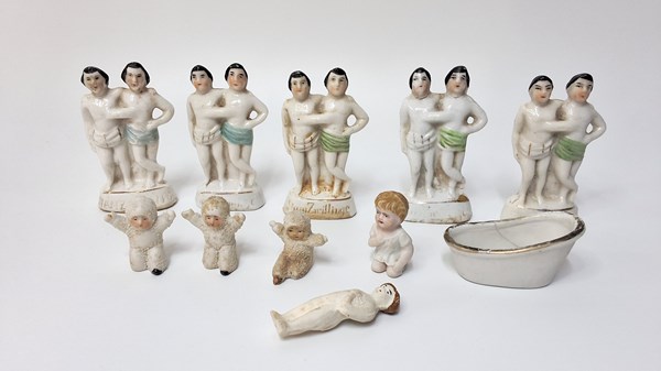 Lot 1368 - CERAMIC FIGURES