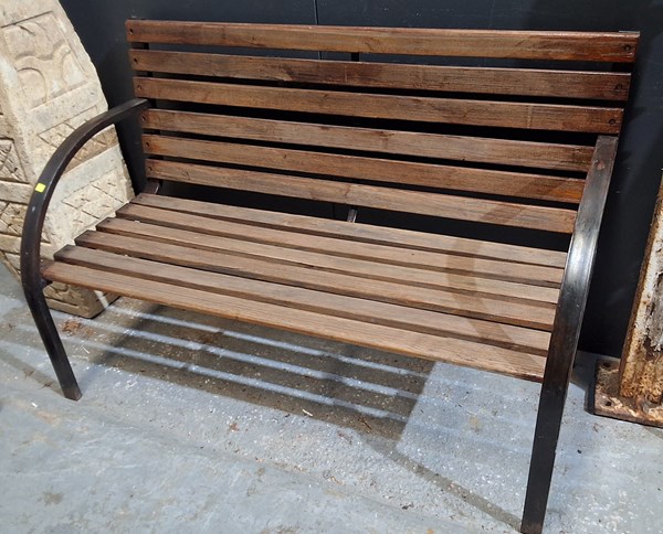 Lot 471 - GARDEN BENCH
