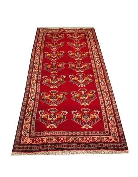 Lot 20 - HAMADAN RUG