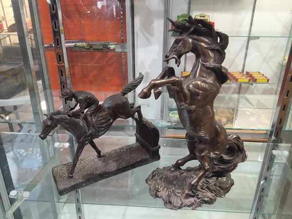 Lot 1271 - HORSE SCULPTURES