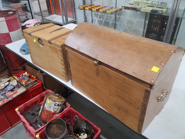 Lot 360 - TIMBER BOXES