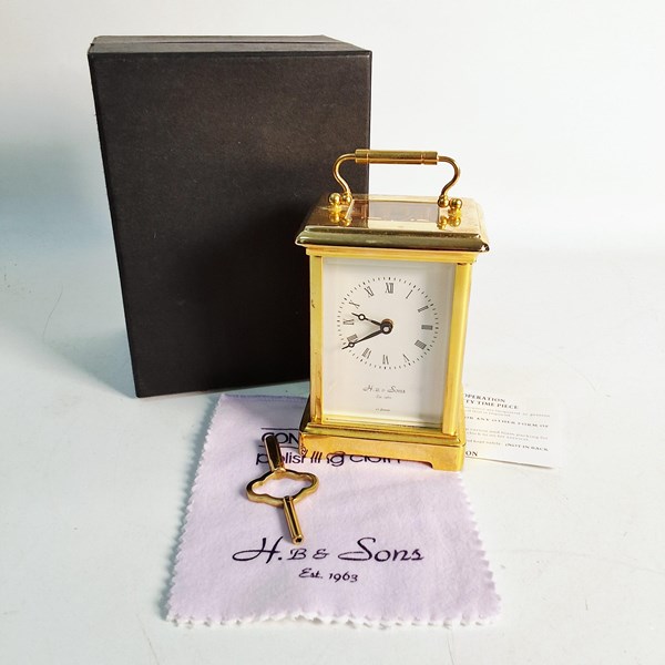 Lot 1030 - CARRIAGE CLOCK