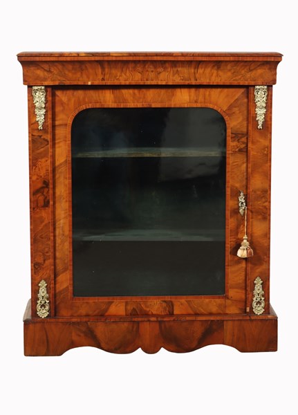 Lot 96 - WALNUT PIER CABINET