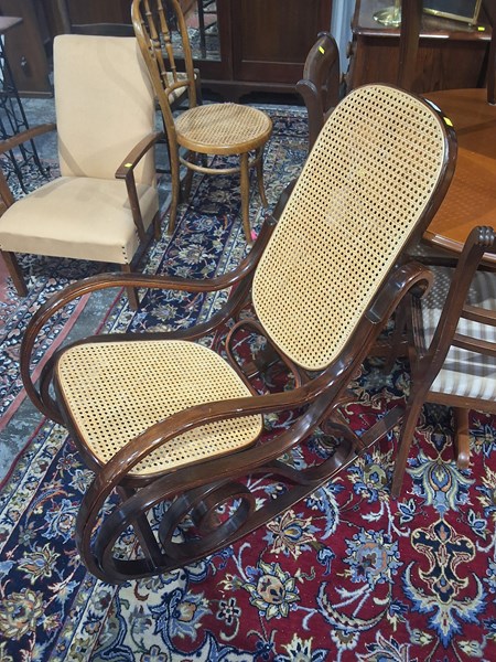 Lot 211 - ROCKING CHAIR